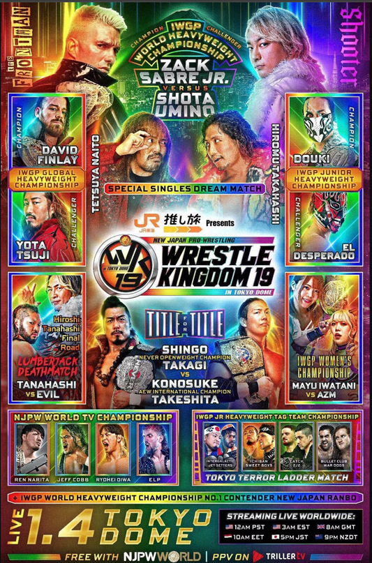 January 4 2025 - NJPW Wrestle Kingdom 19