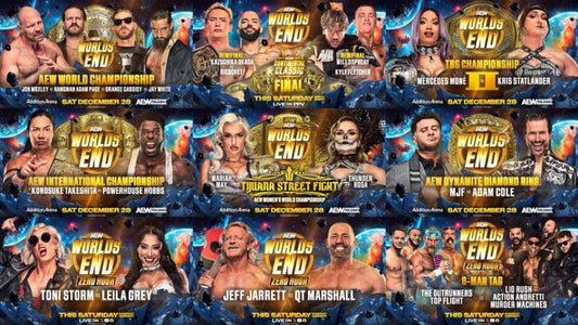 December 28, 2024 AEW WORLDS END